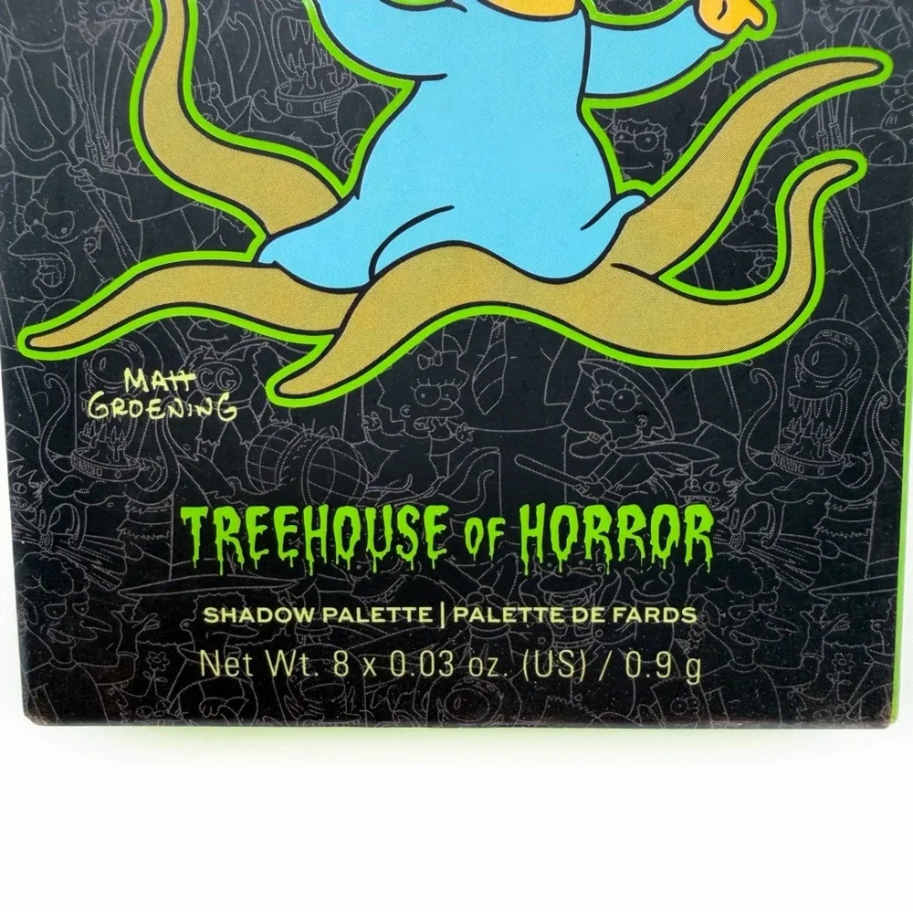 Makeup Revolution Simpsons Treehouse of Horror Eyeshadow Palette Alien Maggie